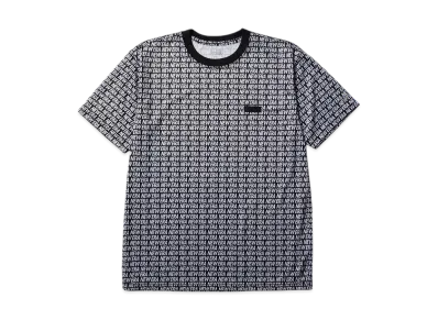 NEW ERA Performance Apparel Short Sleeve Tech T-Shirt Allover Regular Fit "Black"