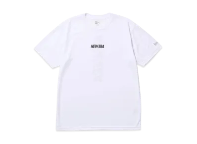 NEW ERA Performance Apparel Short Sleeve Tech T-Shirt Wordmark Regular Fit "White"