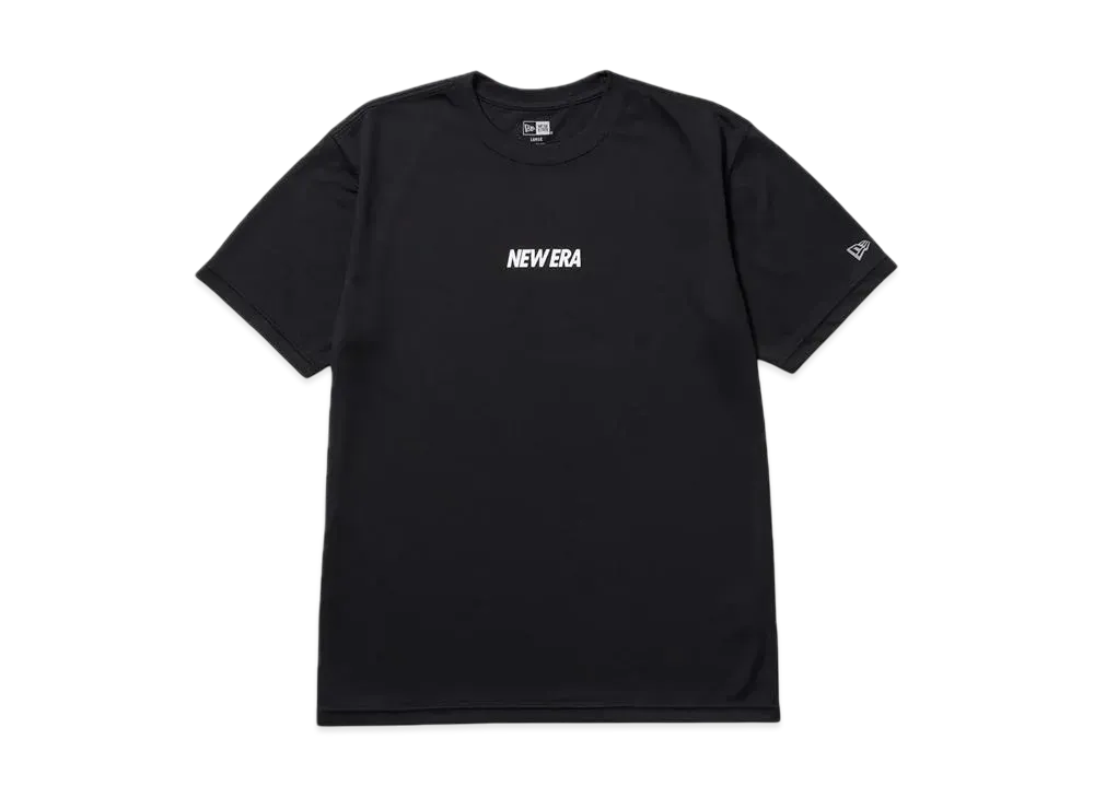 NEW ERA Performance Apparel Short Sleeve Tech T-Shirt Wordmark Regular Fit "Black"