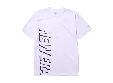 NEW ERA Performance Apparel Short Sleeve Tech T-Shirt Shadow Wordmark Regular Fit "White"