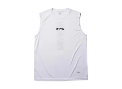 NEW ERA Performance Apparel Tech Tank Top Wordmark "White"