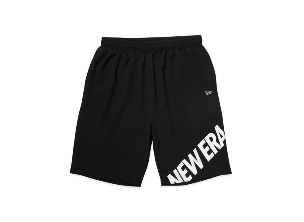 NEW ERA Performance Apparel Light Wind Short Pants Wordmark "Black"