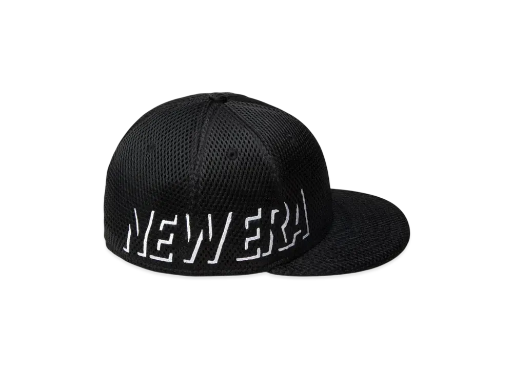 NEW ERA 59Fifty Performance Cap Spacer Mesh Essential Shadow Logo "Black"