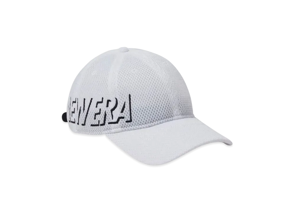 NEW ERA 9Twenty Performance Cap Spacer Mesh Essential Shadow Logo "White"