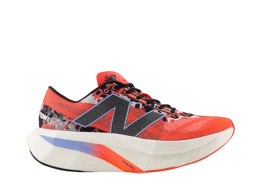 TCS London Marathon × New Balance Women's FuelCell SuperComp Elite V4 "Urgent Red/White/Black"