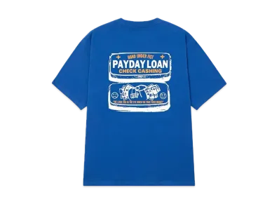HUF Pay Day Tee "Cobalt Blue"