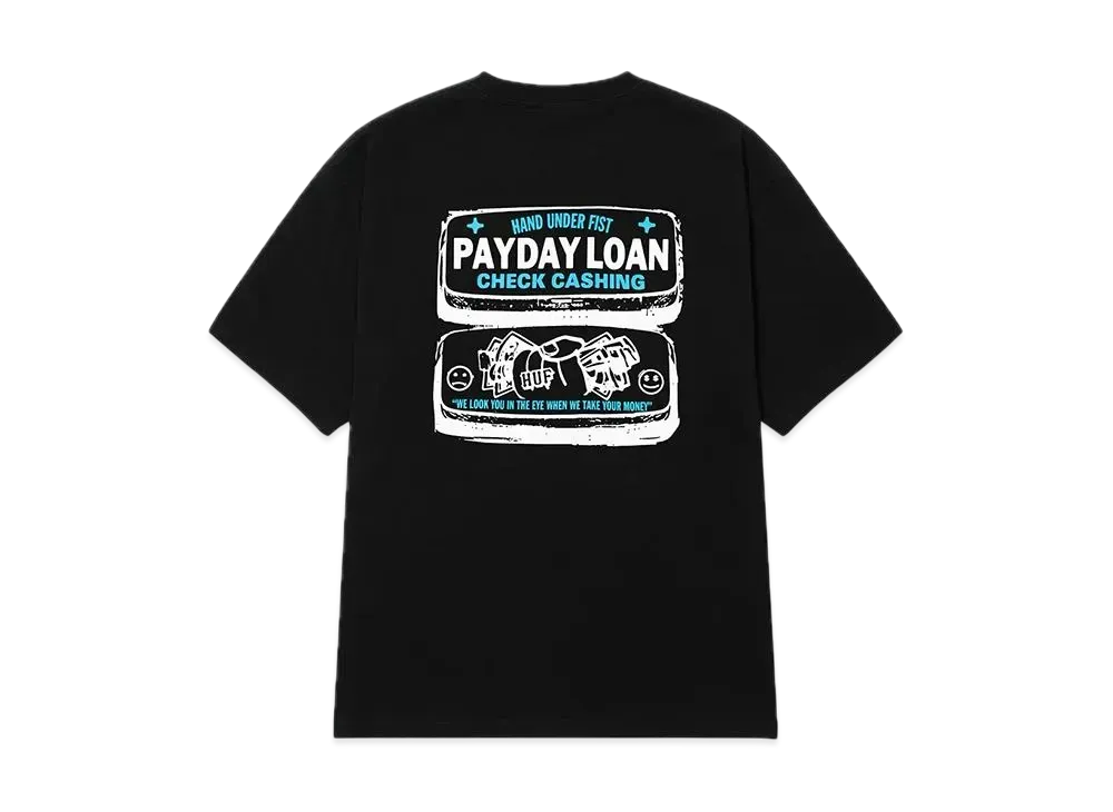 HUF Pay Day Tee "Black"