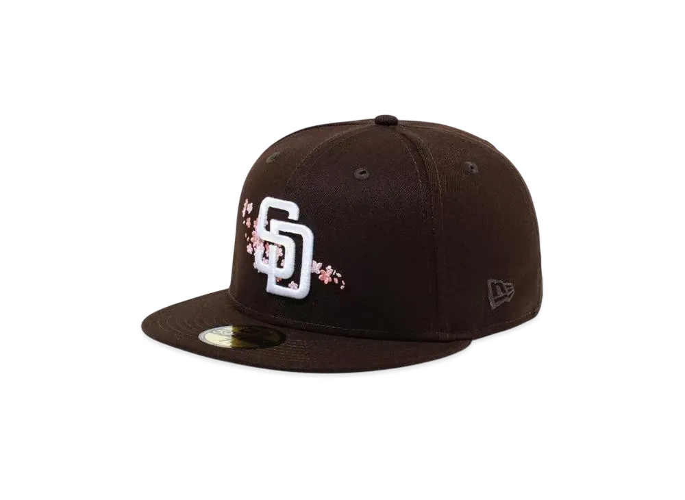 NEW ERA 59Fifty Sakura Pack San Diego Padres "Burnt Wood"