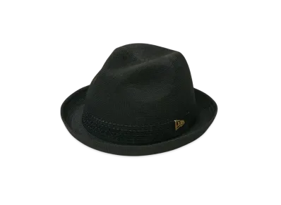 NEW ERA Knit Fedora Metal Flag "Black/Gold"