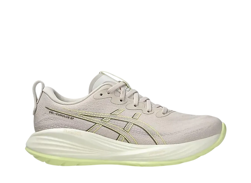 Asics Women's Gel-Cumulus 27 "Mineral Beige/Huddle Yellow"