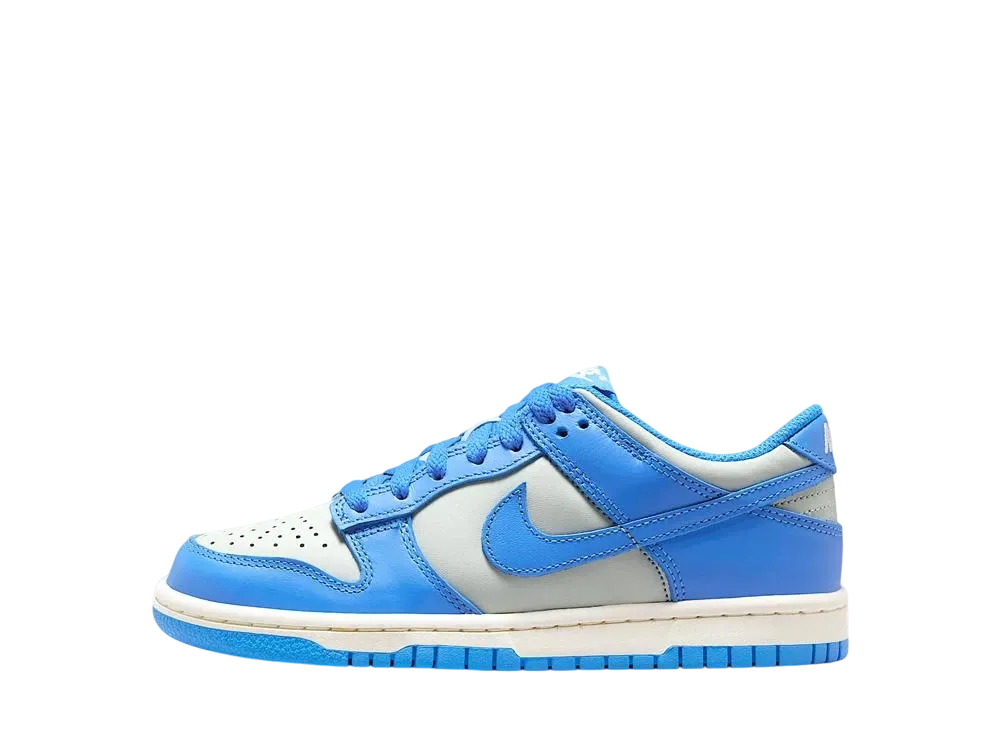 Nike GS Dunk Low "Light Silver/Sail/Light Photo Blue"