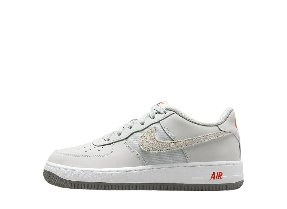 Nike GS Air Force 1 LV8 "Photon Dust/White/Picante Red/Photon Dust"