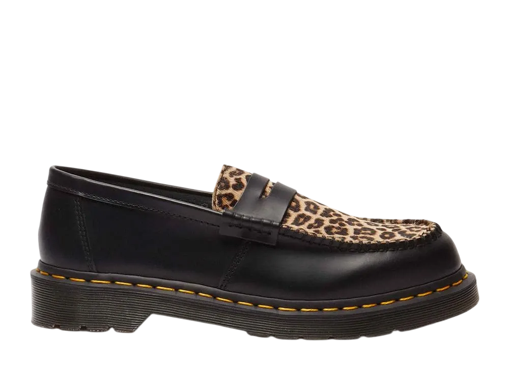 Dr.Martens Penton Loafers "Black/Light Tan"