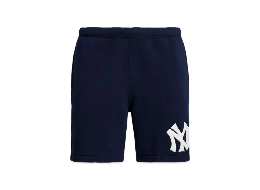 Polo Ralph Lauren x MLB Yankees Shirt Fleece Shorts "Navy"