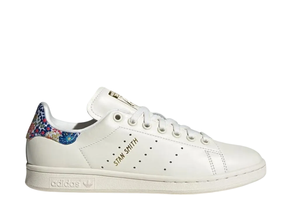 Liberty London × adidas Women's Stan Smith "Off White/Gold Metallic/Supplier Colour"