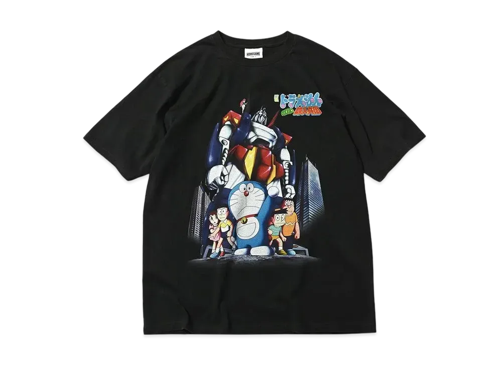 HOME GAME 映画ドラえもん \ 1986 のび太と鉄人兵団TEE "BLACK"