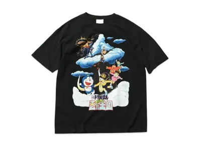 HOME GAME 映画ドラえもん \ 1992 のび太と雲の王国TEE "BLACK"