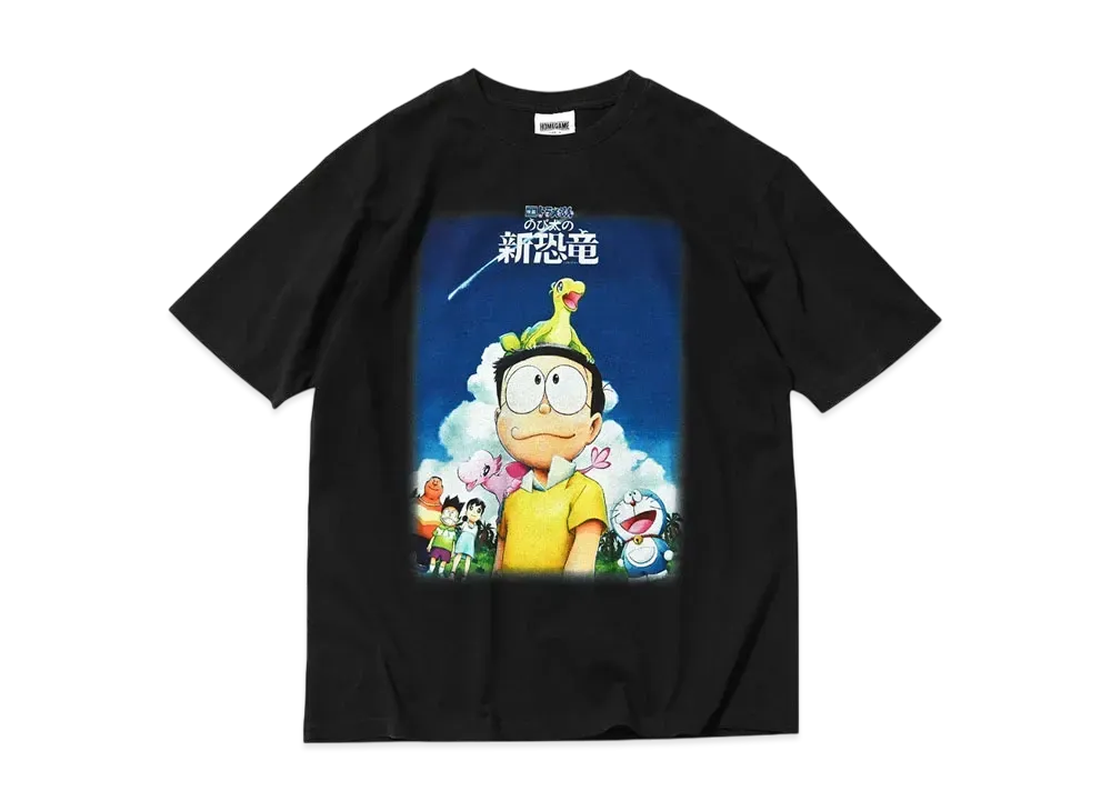 HOME GAME 映画ドラえもん \ 2020 のび太の新恐竜TEE "BLACK"