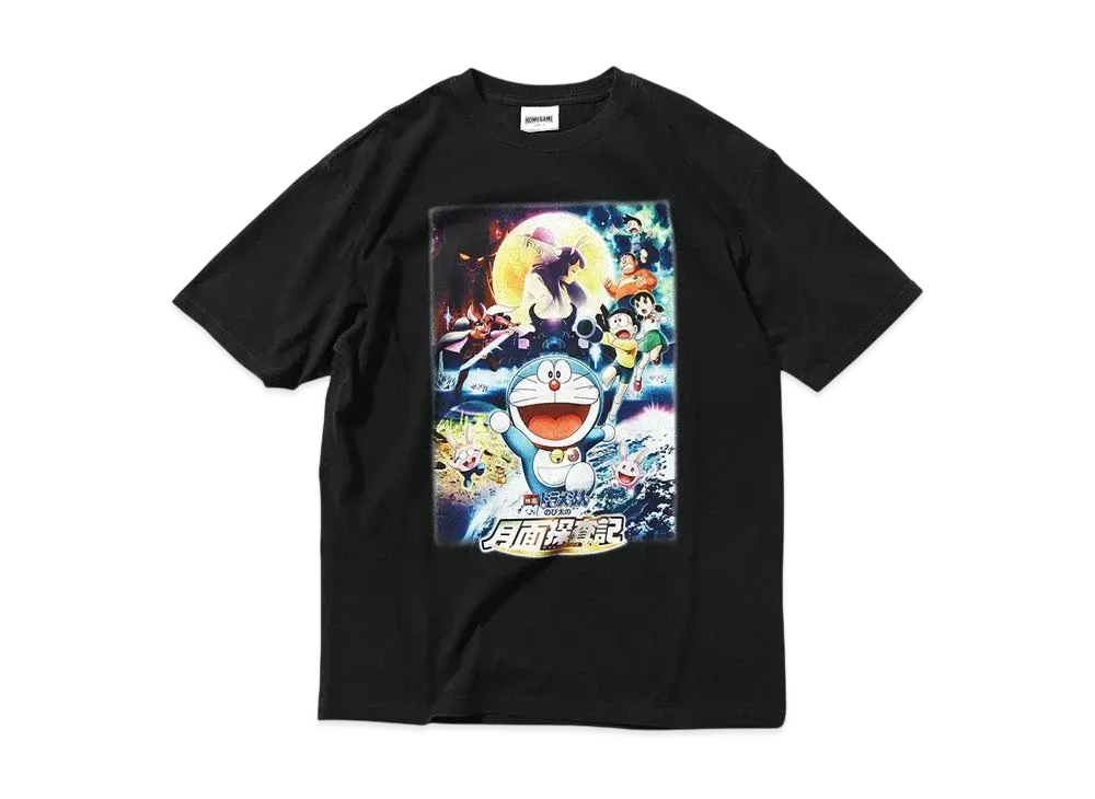 HOME GAME 映画ドラえもん \ 2019 のび太の月面探査記TEE "BLACK"