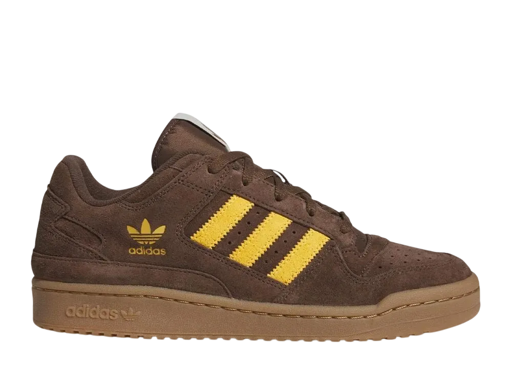 アディダスオリジナルス フォーラム ロー CL "ブラウン/プリラブドイエロー/ガム"