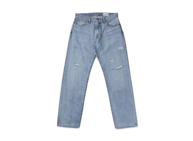 VAULTROOM Oval Logo Straight Jean "Wash Blue"