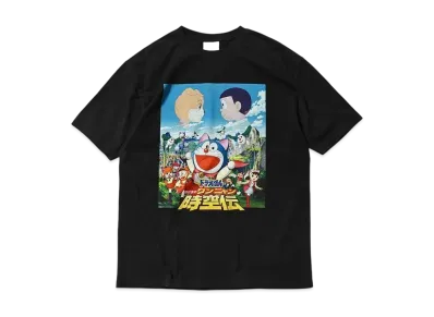 HOME GAME 映画ドラえもん \ 2004 のび太のワンニャン時空伝TEE "BLACK"
