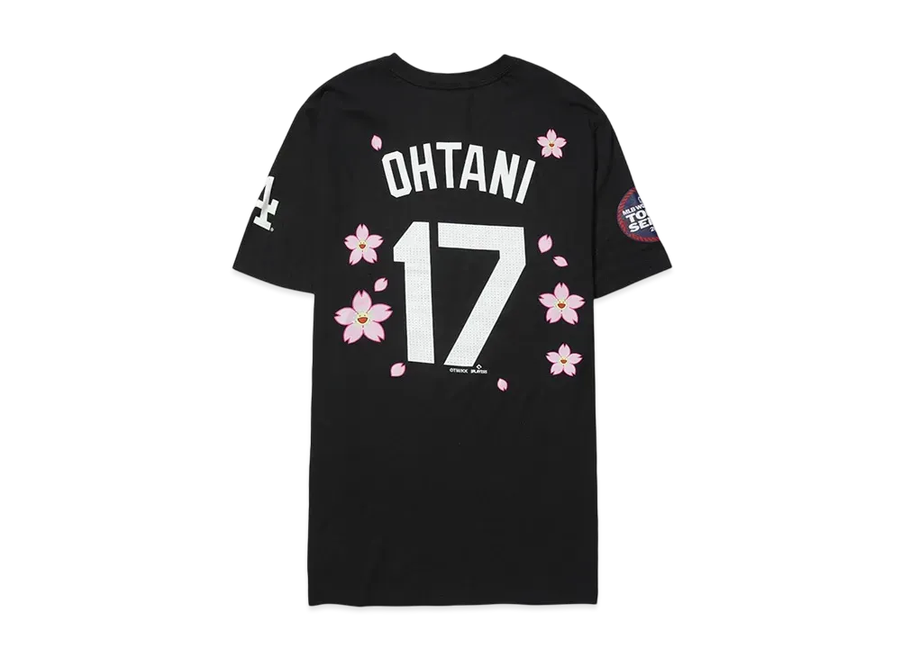 Takashi Murakami x MLB World Tour Tokyo Series 2025 Shohei Ohtani Dodgers SS Tee "Black"