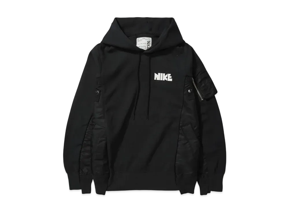 sacai x Nike Lab U NRG Rh Hoodie "Black"