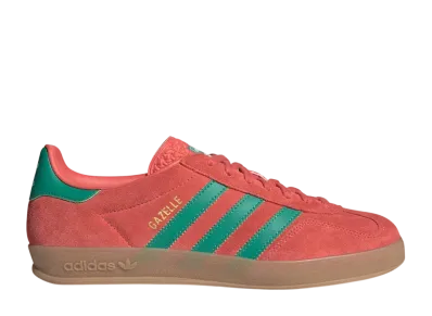 adidas Gazelle Indoor "Preloved Scarlet/Court Green/Cloud White"