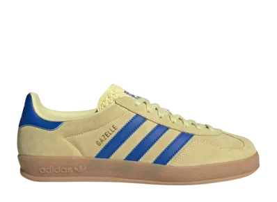 adidas Gazelle Indoor "Powder Yellow/Royal Blue/Cloud White"