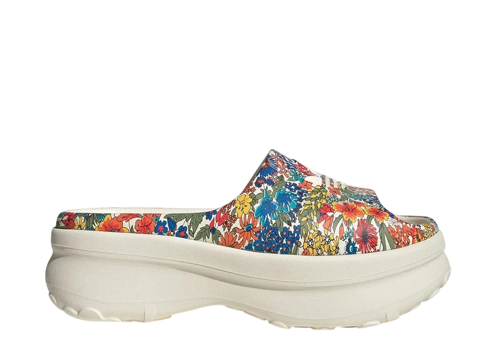 リバティ ロンドン × アディダスオリジナルス ウィメンズ アディフォーム スタン スライド "オフホワイト"