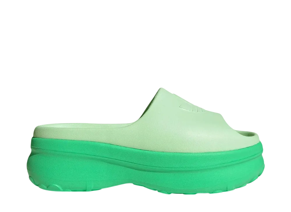 アディダスオリジナルス ウィメンズ アディフォーム スタン スライド "エナジーグリーン/セミグリーンスパーク"