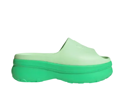 アディダスオリジナルス ウィメンズ アディフォーム スタン スライド "エナジーグリーン/セミグリーンスパーク"