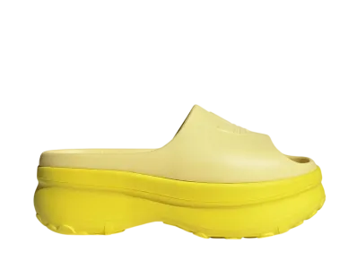 アディダスオリジナルス ウィメンズ アディフォーム スタン スライド "パウダーイエロー/ピュアサルファー"