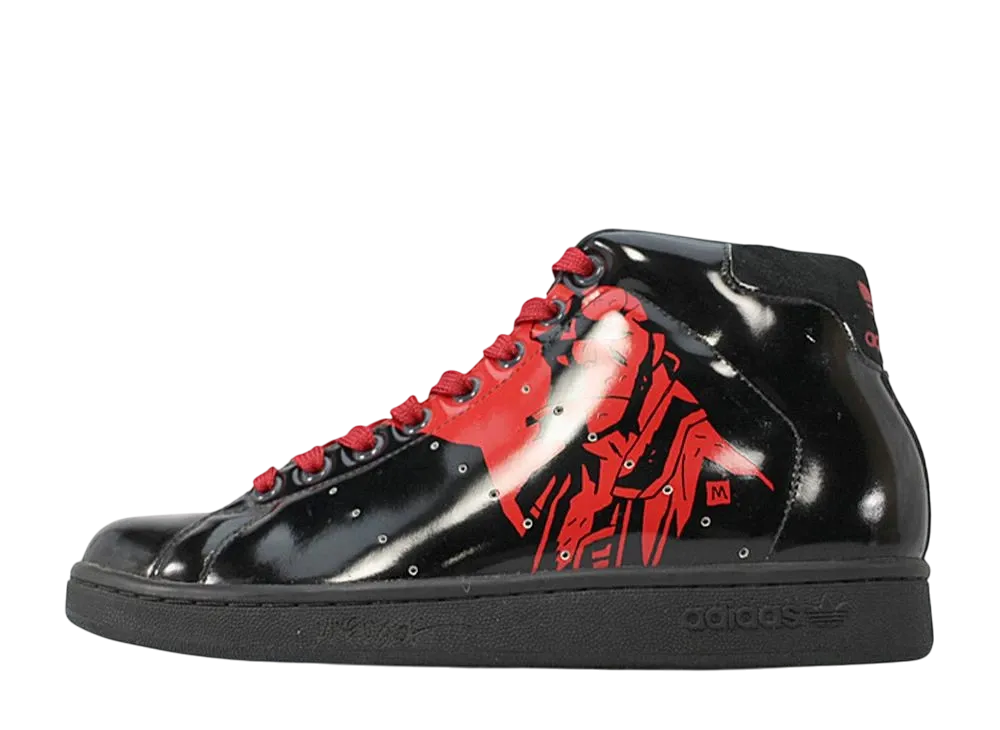HELLBOY × adidas Stan Smith Mid "Black/Red"