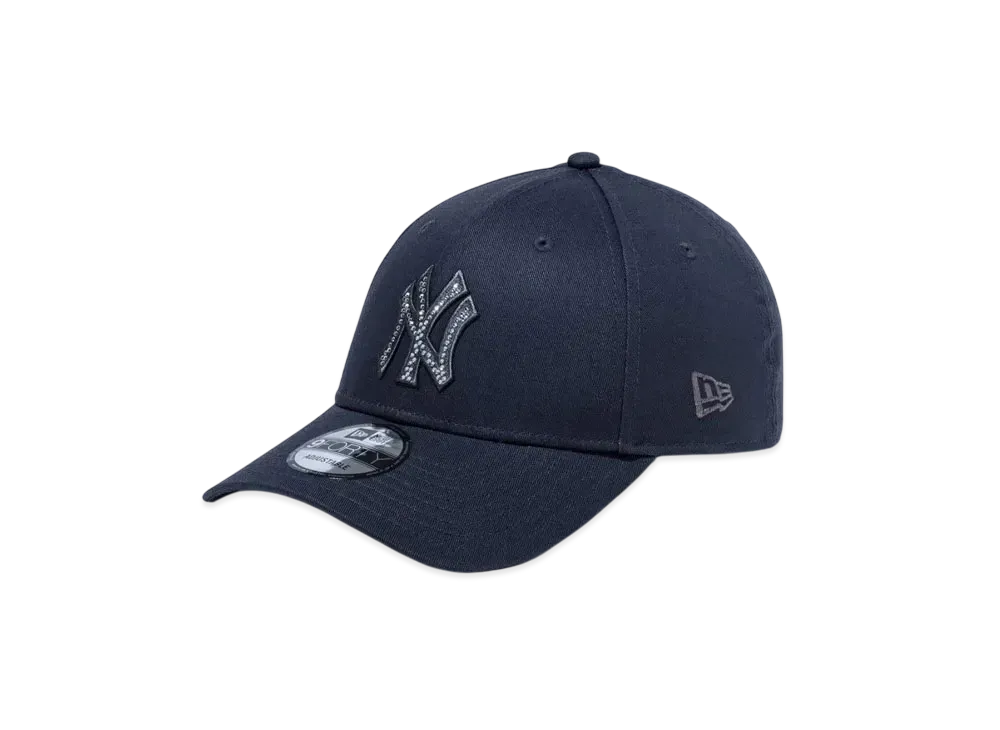NEW ERA 9Forty Rhinestone New York Yankees "Graphite"