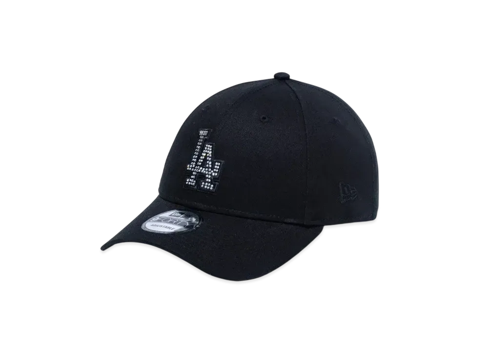 NEW ERA 9Forty Rhinestone Los Angeles Dodgers "Black"