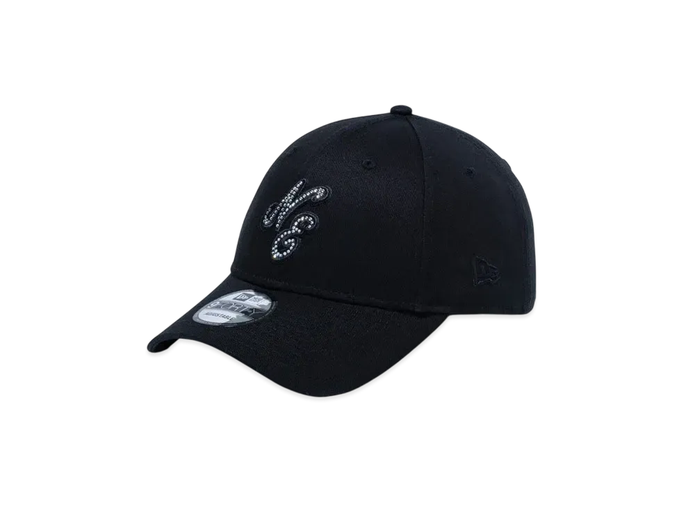 9FORTY Rhinestone クラシックロゴ アッシュブラウン 9forty-rhinestone-14865346-