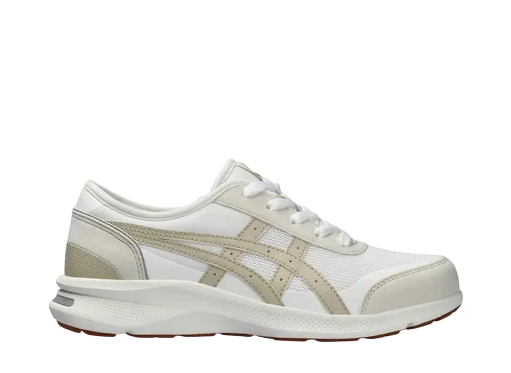 アシックス ウィメンズ ハダシウォーカー 3E "ホワイト/ベージュ"