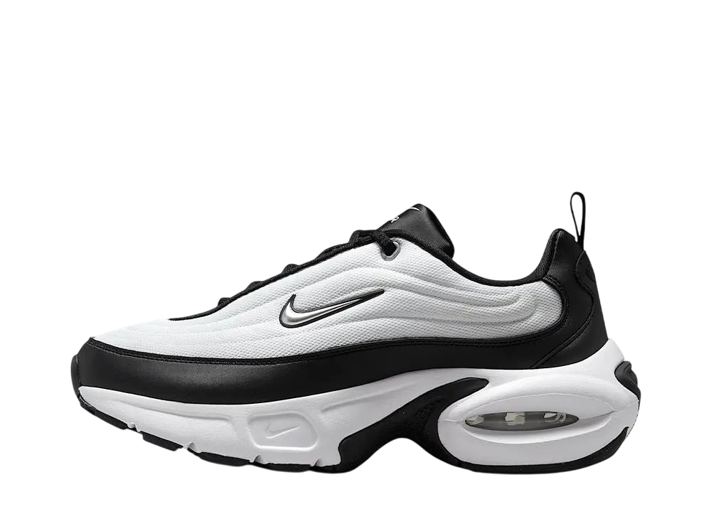 ナイキ ウィメンズ エアマックス ポータル "ブラック/ホワイト/メタリックシルバー"