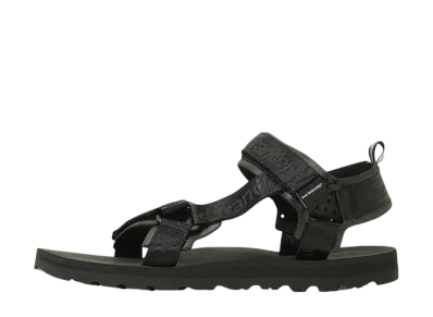 and wander Ny JQ tape sandals"BLACK"