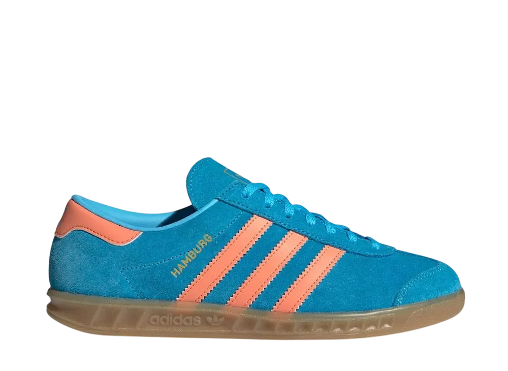 adidas Women's Hamburg "Sky Rush/Semi Coral/Gold Metallic"