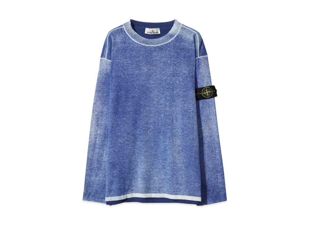 STONE ISLAND CREW NECK"BLUE MARINE"