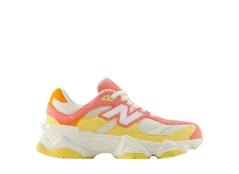 New Balance GS 9060 "White/Pink/Yellow"