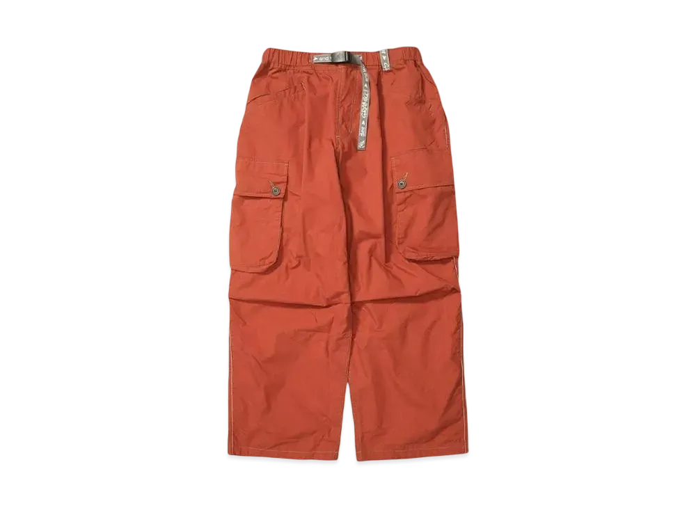 GRAMICCI x and wander military wide pant"RED"