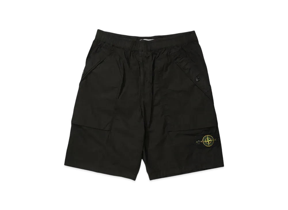 STONE ISLAND SHORTS"BLACK"