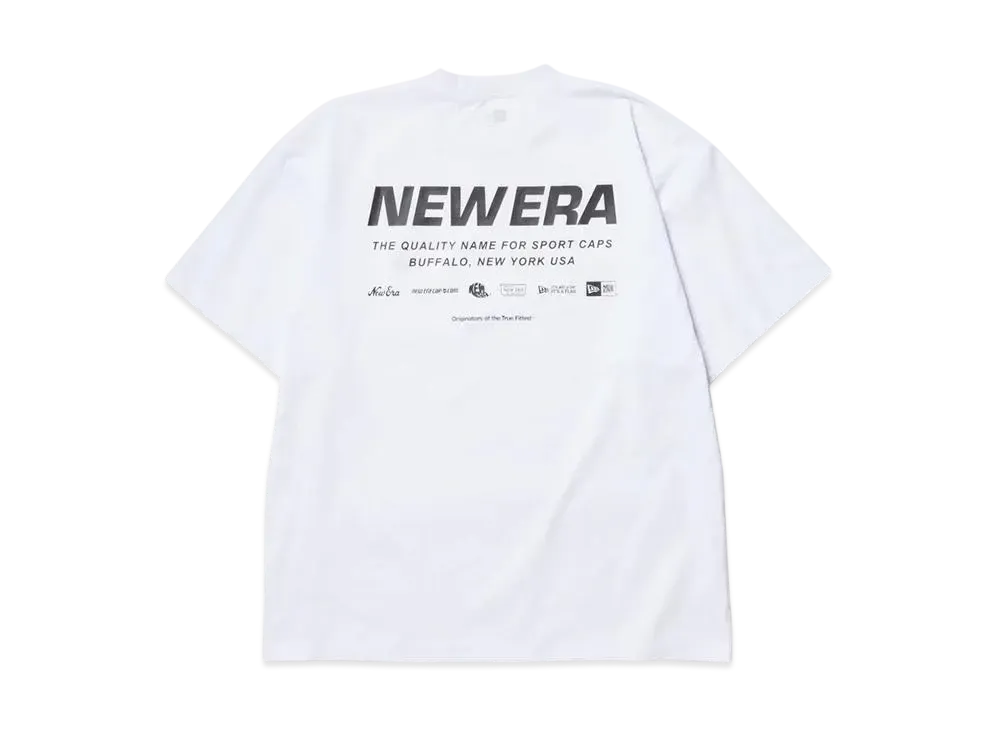NEW ERA New Era Outdoor Short Sleeve Utility Oversized T-Shirt Archive Logo "White"