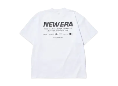 NEW ERA New Era Outdoor Short Sleeve Utility Oversized T-Shirt Archive Logo "White"