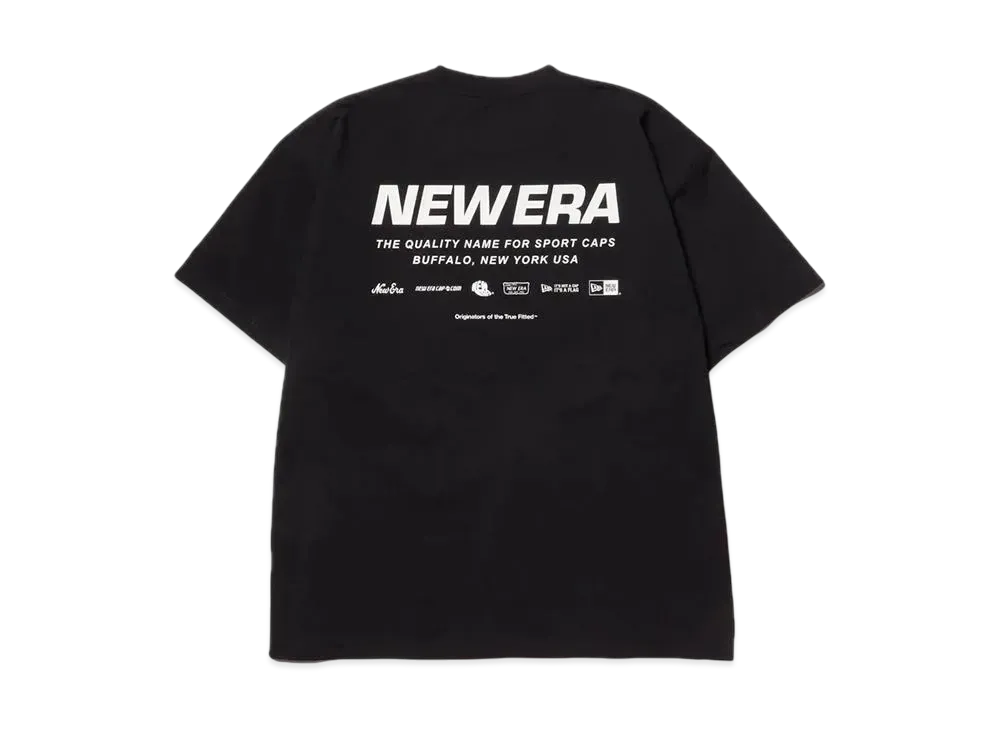 NEW ERA New Era Outdoor Short Sleeve Utility Oversized T-Shirt Archive Logo "Black"