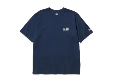 NEW ERA New Era Outdoor Short Sleeve Washed Cotton T-shirt Box Logo "Light Navy"